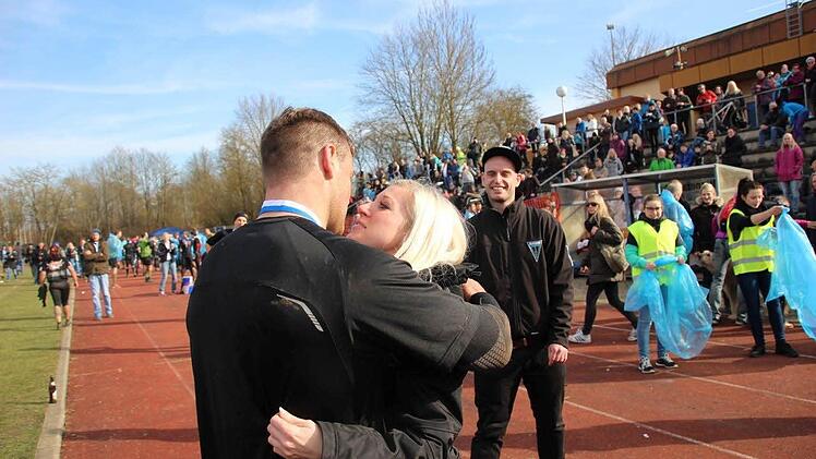 Heiratsantrag von Roman Stieben und Swenja Mengel.