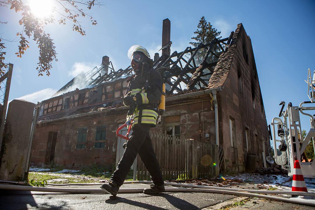 Geplantes Museum stand in Flammen