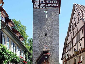 Das Jörgentor ist Klubheim des Rhönklub-Zweigvereins. Wie es damit weitergeht, ist nicht ganz klar, da der bauliche Zustand geprüft werden soll.  Fotos: Dieter Britz