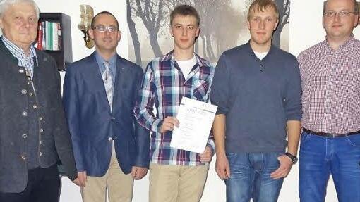Von links: Bruno Werner, Michael Werner, Oliver Seuffert, Patrick Schelenz und Andreas Hergenhan. Foto: Eckert