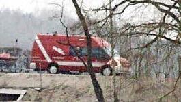 Auch ein Boot wurde für den Einsatz mitgebracht.