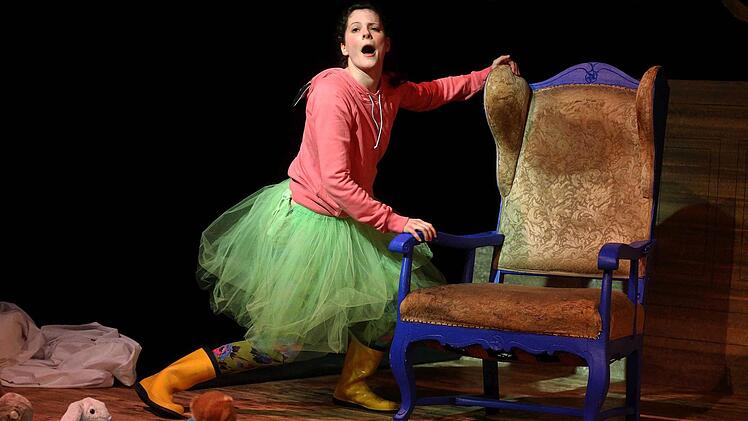 Eva Marianne Berger spielt "Die zweite Prinzessin". Foto: Henning Rosenbusch