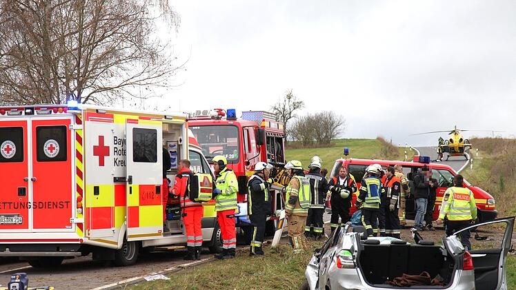 Schwerer Unfall im Kreis Haßberge bei Lendershausen