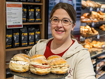 Bäckerei Rank aus Nidda kreiert besondere Krapfen mit Fleisch
