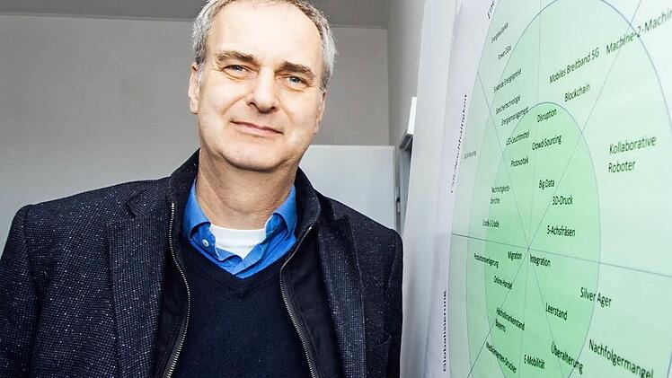 Mit dem Innovations Zentrum Kronach möchte Geschäftsführer Hendrik Montag-Schwappacher Anlaufpunkt und Vermittler für Unternehmen der Region sein. Foto: Marian Hamacher