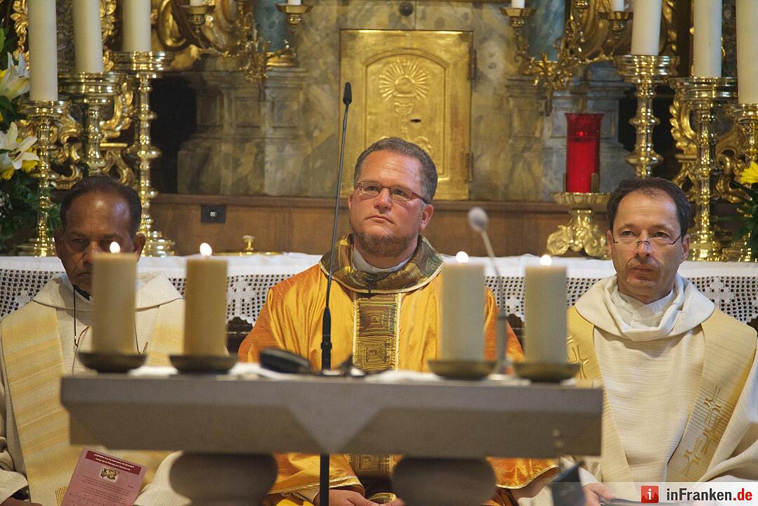 Nach einjähriger Kirchensanierung: Hannberg feiert die Wiedereröffnung der Wehrkirche der Pfarrei Geburt Mariens Hannberg