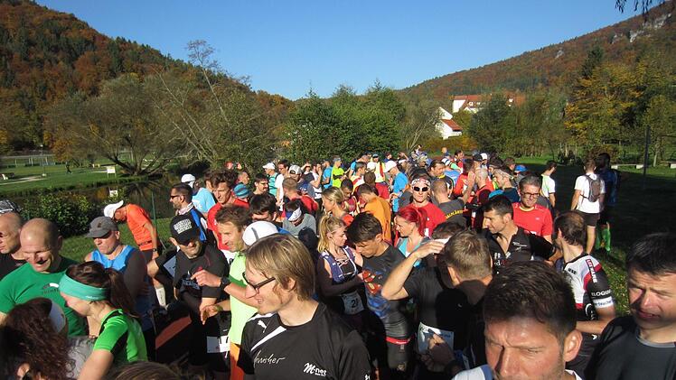 Rund 145 Sportler nahmen den Trail-Lauf in Angriff.