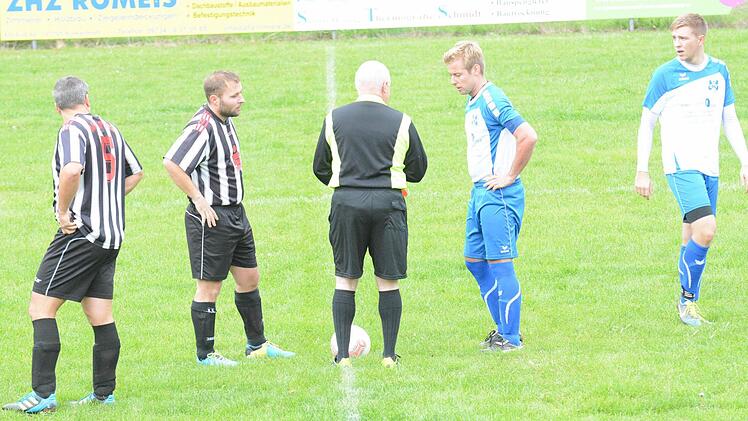 Schnappschuss vom Spiel der Woche in Premich. Foto: ssp