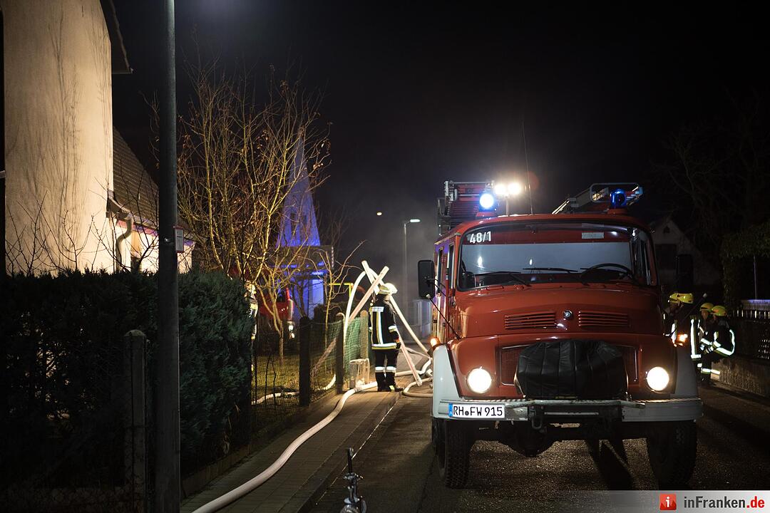 Wohnhausbrand in Roth