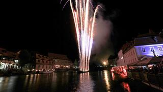 Sandkerwa 2019: das Abschlussfeuerwerk