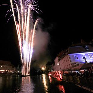 Sandkerwa 2019: das Abschlussfeuerwerk