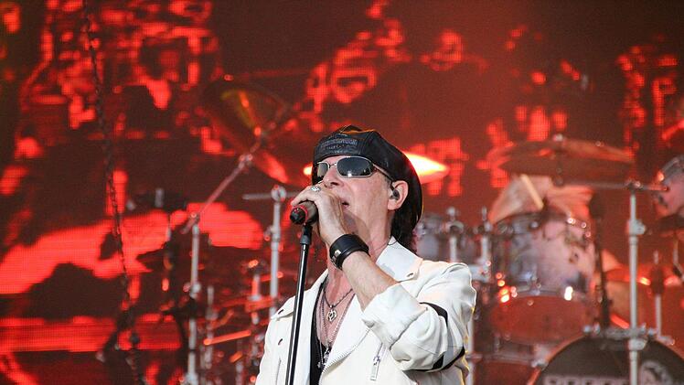 Impression vom Scorpions Konzert. Foto: Johannes Schlereth