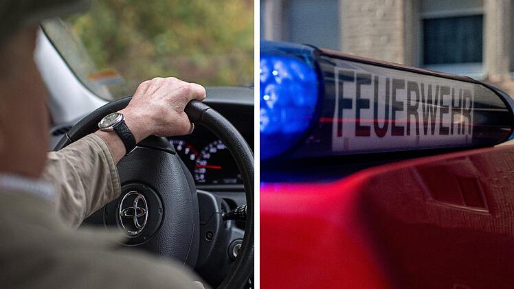 Bamberg: Feuerwehreinsatz "mit viel Geschick und Gefühl" - Seniorin in Auto eingeklemmt