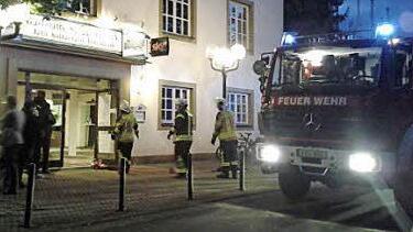 Die Feuerwehr rückte an, fand aber keinen Brand vor.