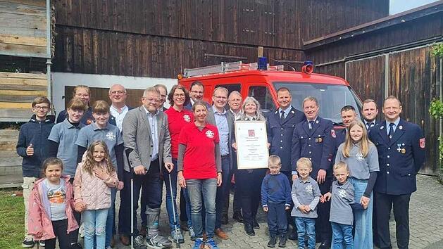 Gründung der Kinderfeuerwehr „Mausbachwehr“ in Höferänger.