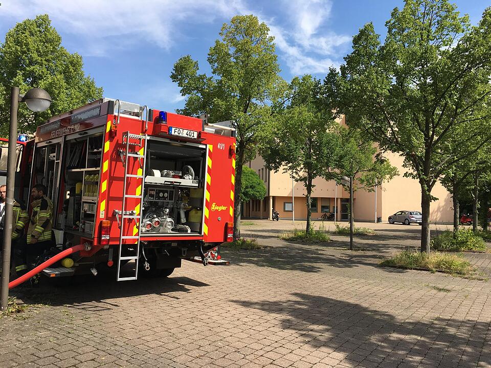 Brand an Berufsschule in Forchheim