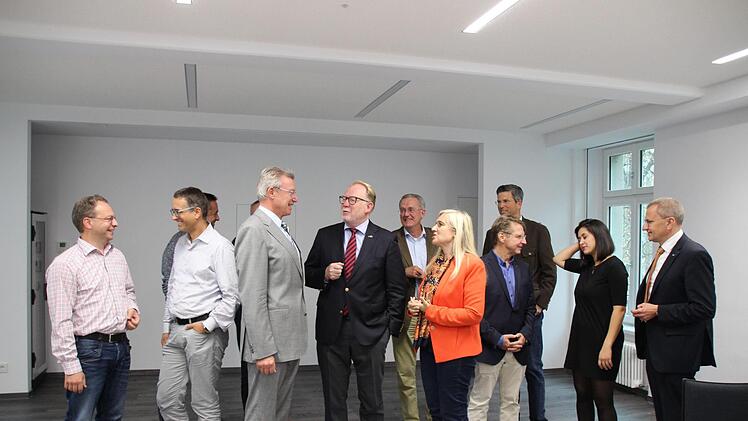 Die Haus- und Fachärzte in Coburg im Gespräch mit Gesundheitsministerin Melanie Huml und MdB Hans Michelbach (beide CSU).Christiane Lehmann