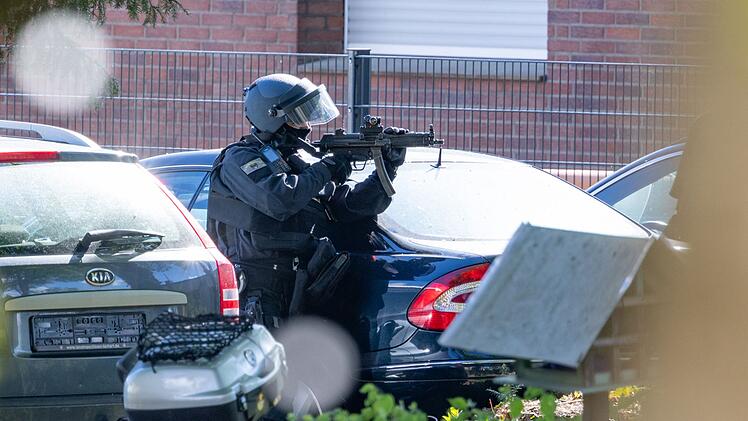 Polizeieinsatz in Moers