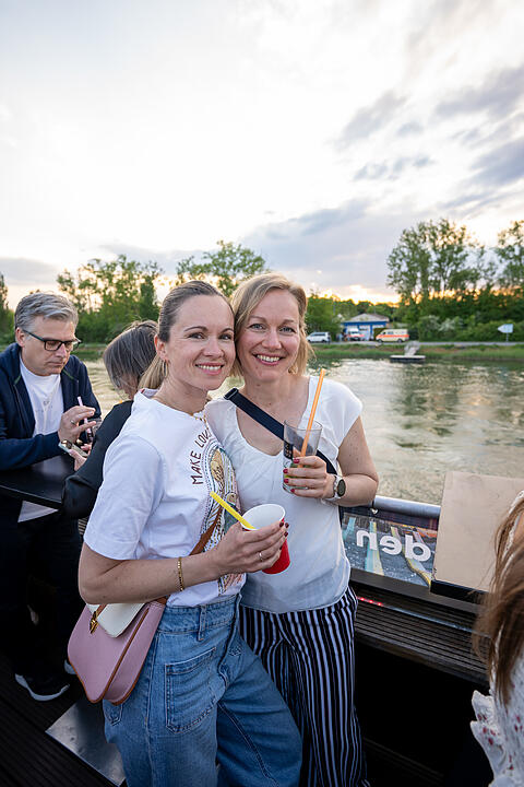Auf drei Decks wurde richtig gefeiert!