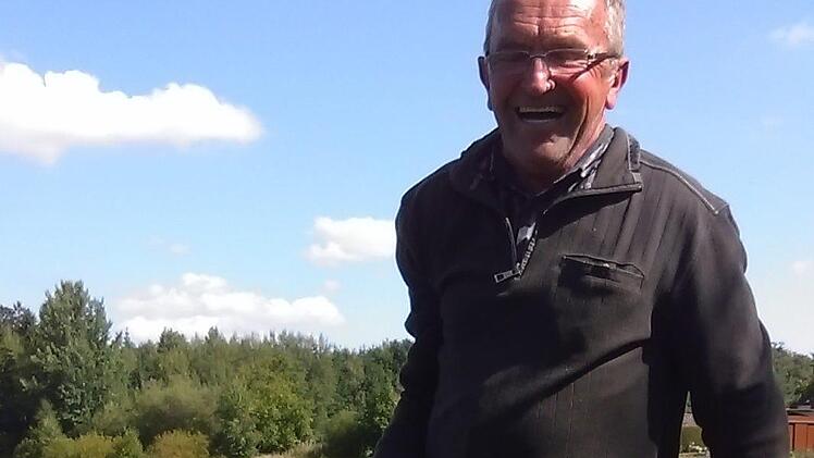 Günter Hoh mit seinem kapitalen FangFoto: Helmut Käppel