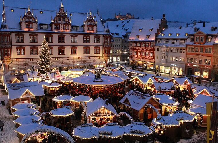 Coburger Weihnachtsmarkt 2022 startet in Kürze - zahlreiche Attraktionen angekündigt