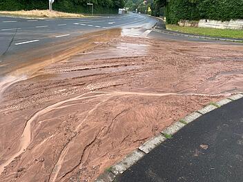 Bad Kissingen: Riesige Hagelkörner und Überschwemmung - das ist beim Gewitter passiert
