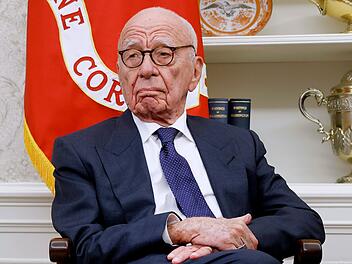 Stammgast im Wei&szlig;en Haus: Rupert Murdoch half zweimal dabei, Donald Trump zum US-Pr&auml;sidenten zu machen.