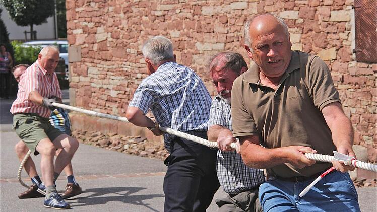 Die Ü60-Mannschaft legte sich ins Zeug.