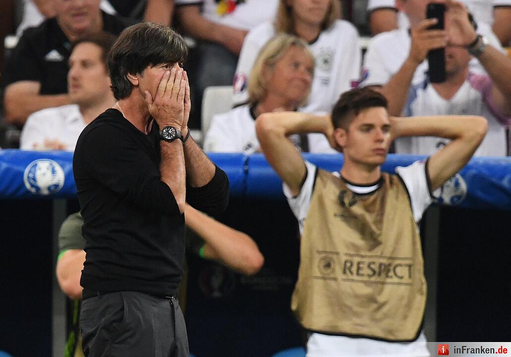 e bittere Niederlage der Deutschen