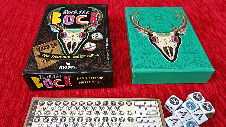 Spiele-Test Rock the Bock: Rezension des Roll-And-Write-Spiels für Abgebrühte