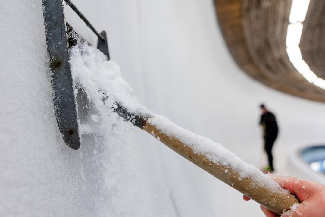 Vorbereitungen auf die Wintersaison im Eiskanal