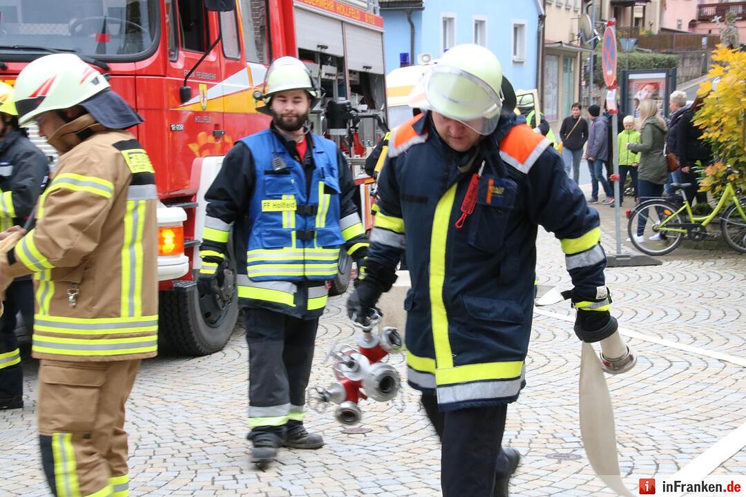 Feuerwehr Hollfeld Großübung