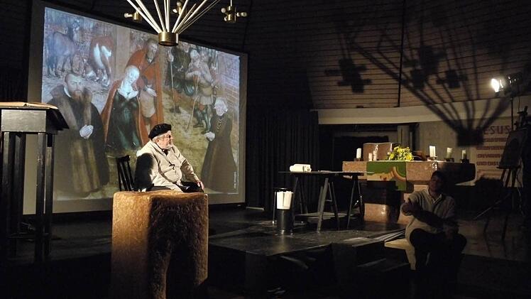 Bei Jan Burdinskis "Bild- und Musiktheater zu Lucas Cranach dem Jüngeren" geht es um Kunst genauso wie um die Reformation. Foto: Pauline Lindner
