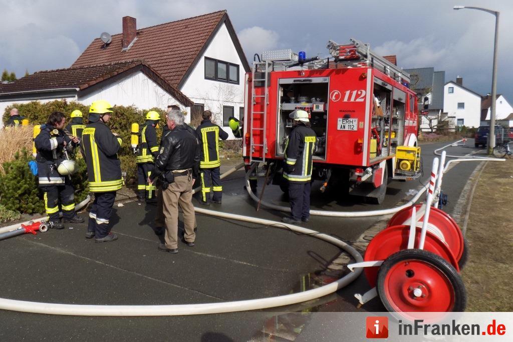 Zimmerbrand in Wellerstadt