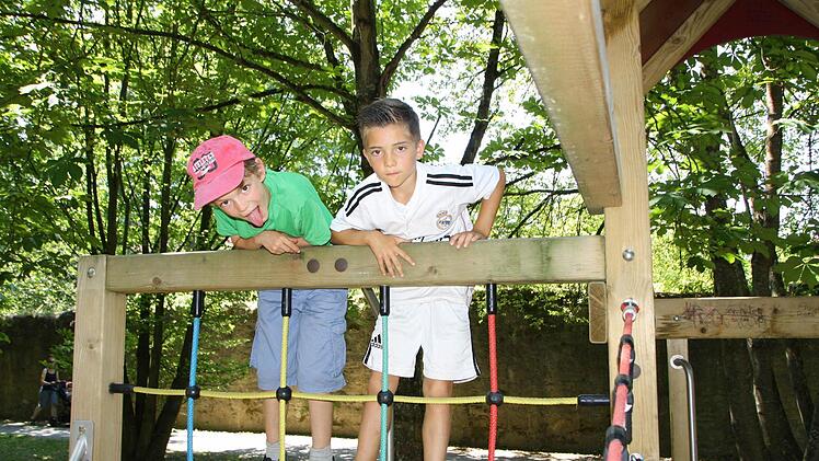 Eindrücke vom Münnerstädter Spielplatz. Foto: Ralf Ruppert