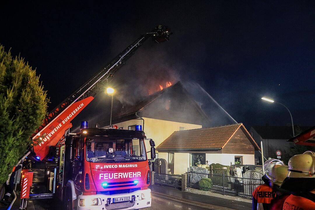 Brand in Frensdorf