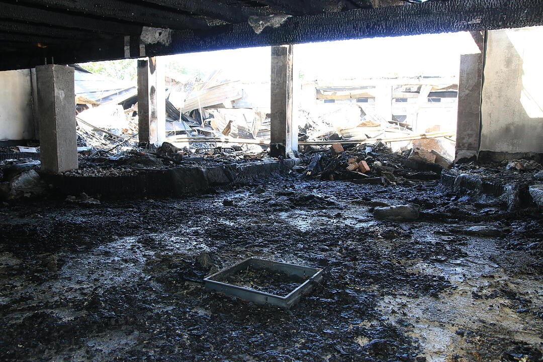 Brand in Marktzeuln - der Tag danach (2)