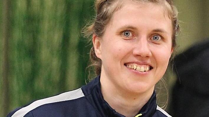 Liisi Sokman mit dem goldenen Ball für die beste Dreier-Schützin