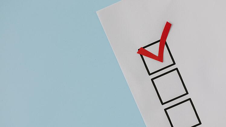 Ankreuzen, Wahlen, Zettel