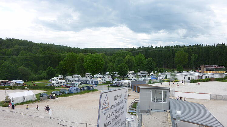 Campingplatz am Monte Kaolino