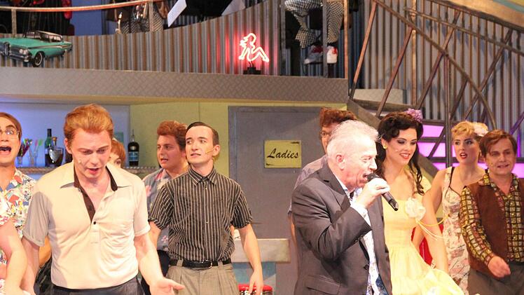 A Spider Murphy Story - Premiere in Coburg. Bei der Zugabe kam Günther Sigl mit auf die Bühne.Oliver Schmidt