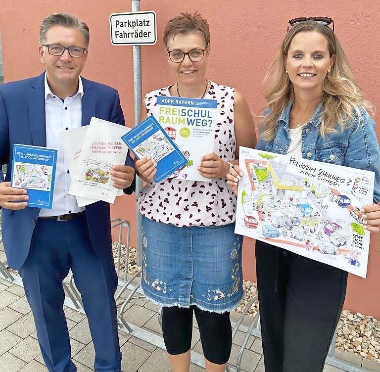 Adelsdorf passt auf Schulanfänger auf