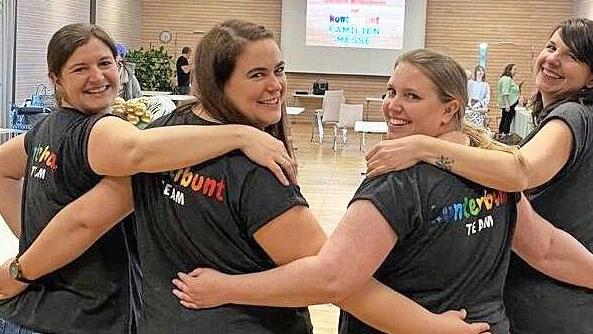 Die Organisatorinnen der Messe sind schon voller Tatendrang und Vorfreude.