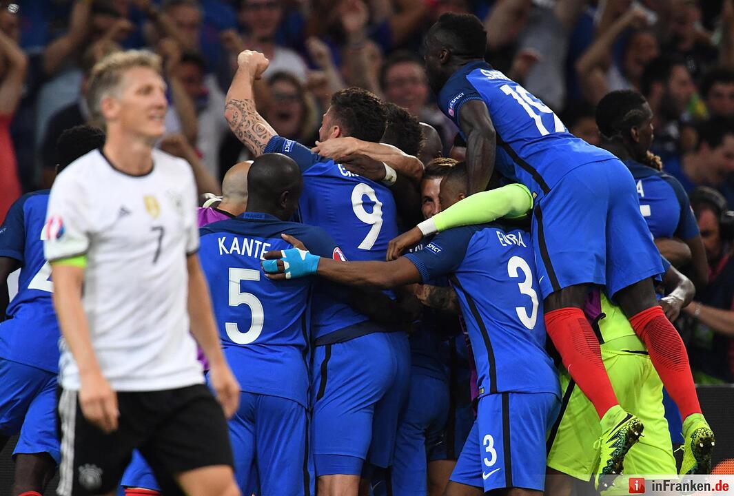 e bittere Niederlage der Deutschen