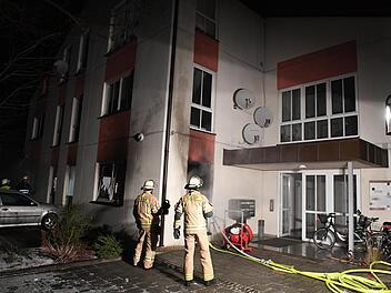 Am Samstagabend hat es in einem Bordell in Bamberg gebrannt. Verletzt wurde niemand. Foto: Ronald Rinklef