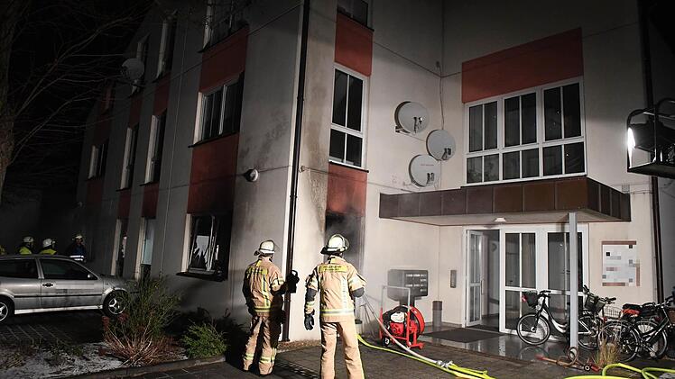Am Samstagabend hat es in einem Bordell in Bamberg gebrannt. Verletzt wurde niemand. Foto: Ronald Rinklef