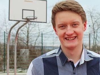 Student, Autor und Basketballfan: Linus M&uuml;ller Foto: privat