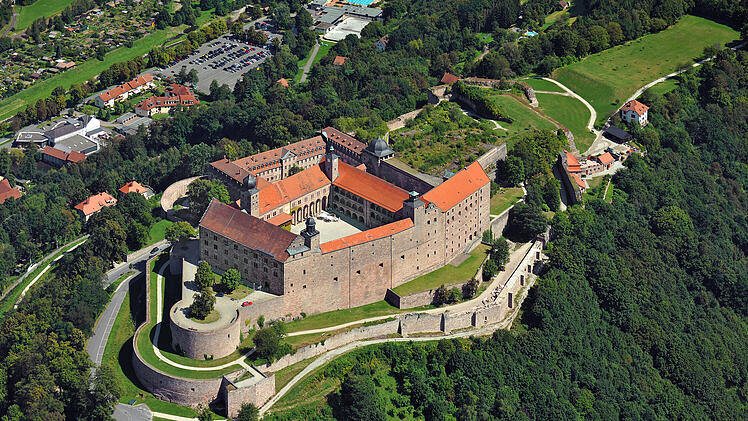 Luftansicht Kulmbach/Plassenburg © Bayerische Schlösserverwaltung