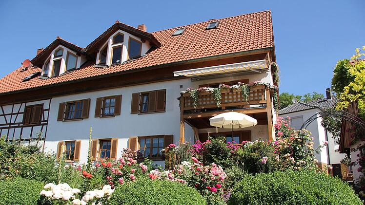 Der Ziergarten von Karolin und Frank Faulhaber Foto: Alexandra Kemnitzer