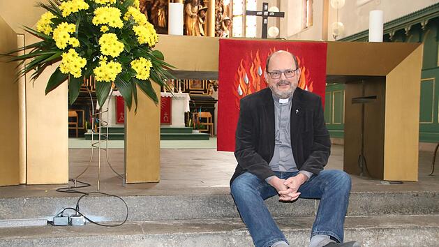 Dekan Thomas Kretschmar in der Petrikirche